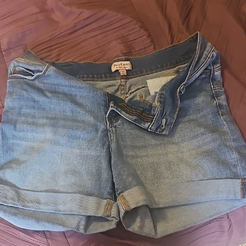 Juicy Blue Denim Shorts